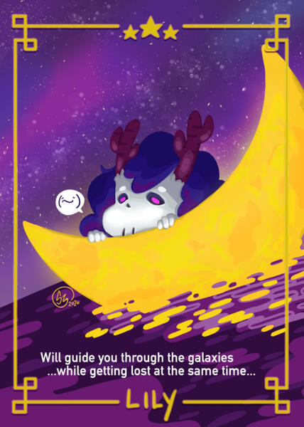 LichArts Lily Trading Card