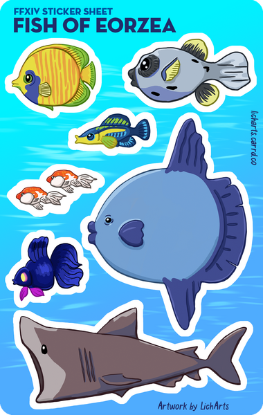 FFXIV Fish of Eorzea Vol 1